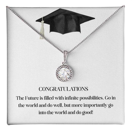 Graduate: The Future is filled with: Eternal Hope Jewelry Necklace