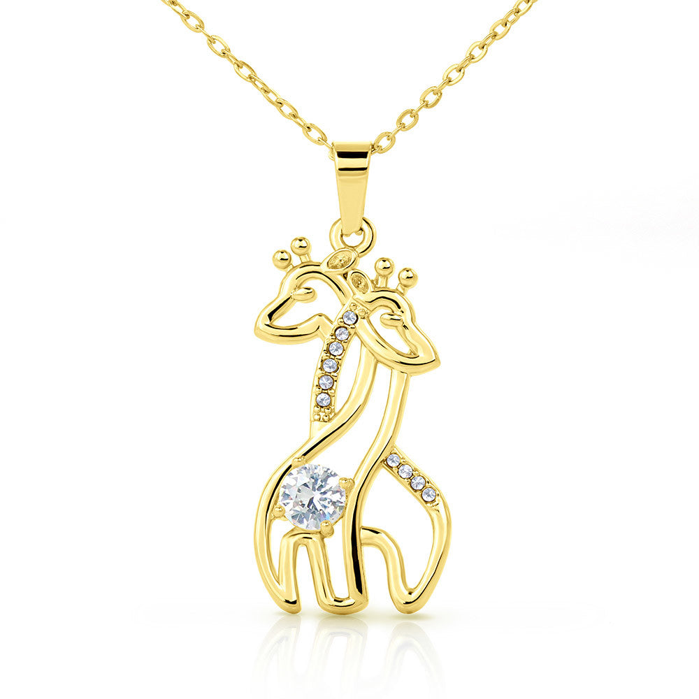 Congratulations Believe in yourself- Giraffe Necklace
